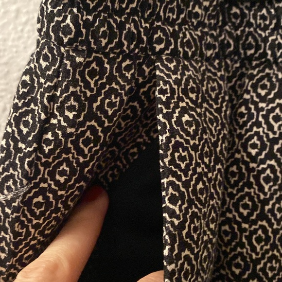 Old Navy geometric print linen pants size medium - Picture 5 of 8